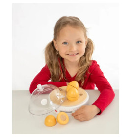 Beeboo Kitchen Holz Eierkocher 5-teilig