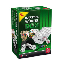 ASS Würfel- und Kartenbox. Spielesammlung