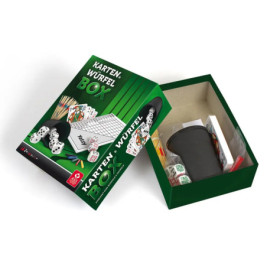 ASS Würfel- und Kartenbox. Spielesammlung