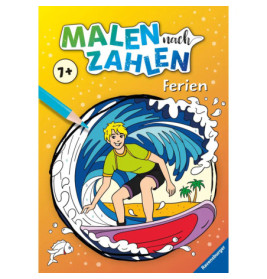 Ravenburger 48975 Malen nach Zahlen ab 7: Ferien Kreativität