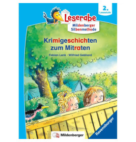 Ravenburger 46231 Leserabe mit Mildenberger Silbenmethode: Krimigeschichten zum Mitraten Erstlesetitel
