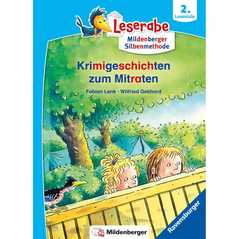 Ravenburger 46231 Leserabe mit Mildenberger Silbenmethode: Krimigeschichten zum Mitraten Erstlesetitel