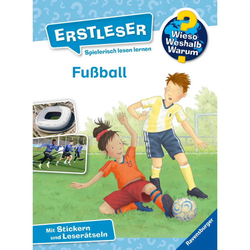 Ravenburger 60025 Wieso? Weshalb? Warum? Erstleser, Band 7: Fußball WWW-Subreihen (ab 01/14) Ravenburger 60025 Wieso? Weshalb? Warum? Erstleser, Band 7: Fußball WWW-Subreihen (ab 01/14)