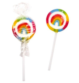 Regenbogen-Lollies - Bunte Geschenke sortiert (1Stück)