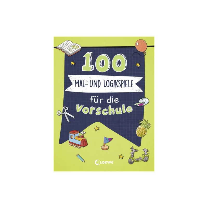 100 Mal- und Logikspiele für die Vorschule