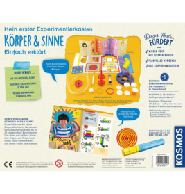 Mein erster Experimentierkasten - Körper & Sinne