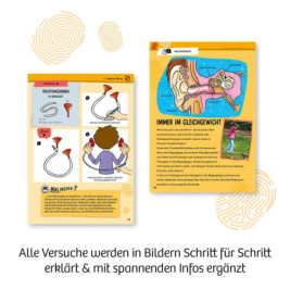 Mein erster Experimentierkasten - Körper & Sinne