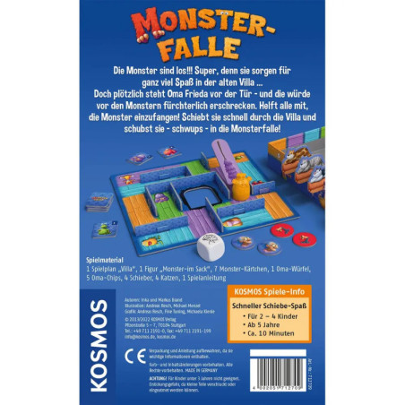 Monsterfalle Mitbringspiel Monsterfalle Mitbringspiel
