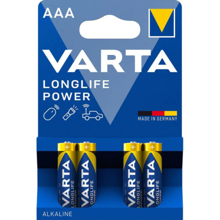 Varta LONGLIFE POWER Micro/AAA 4er Pack Varta LONGLIFE POWER Micro/AAA 4er Pack