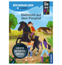 Bücherhelden 2.Kl. Die drei ??? Kids Diebstahl auf dem Ponyhof