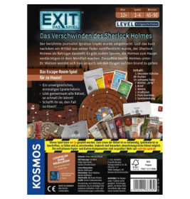 EXIT® - Das Spiel: Das Verschwinden des Sherlock Holmes (F)