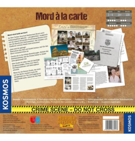 Murder Mystery Case File - Mord   la carte