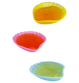 Schleck-Muscheln - Bunte Geschenke, sortiert (1 Stück)