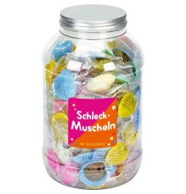 Schleck-Muscheln - Bunte Geschenke, sortiert (1 Stück)