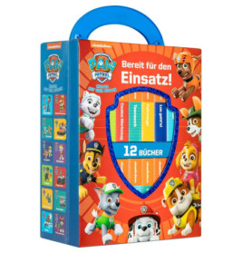 PAW Patrol - Bereit für den Einsatz! - Meine erste Bibliothek - Bücherbox mit 12 Pappbilderbüchern