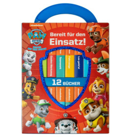 PAW Patrol - Bereit für den Einsatz! - Meine erste Bibliothek - Bücherbox mit 12 Pappbilderbüchern