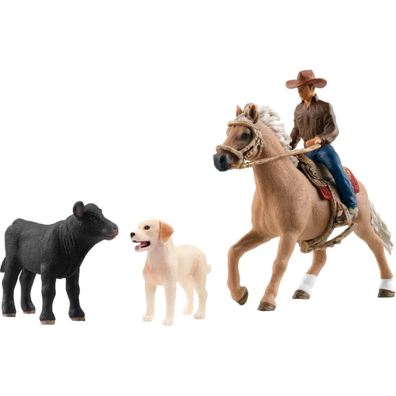 schleich® Farm World 42578 Westernreiten