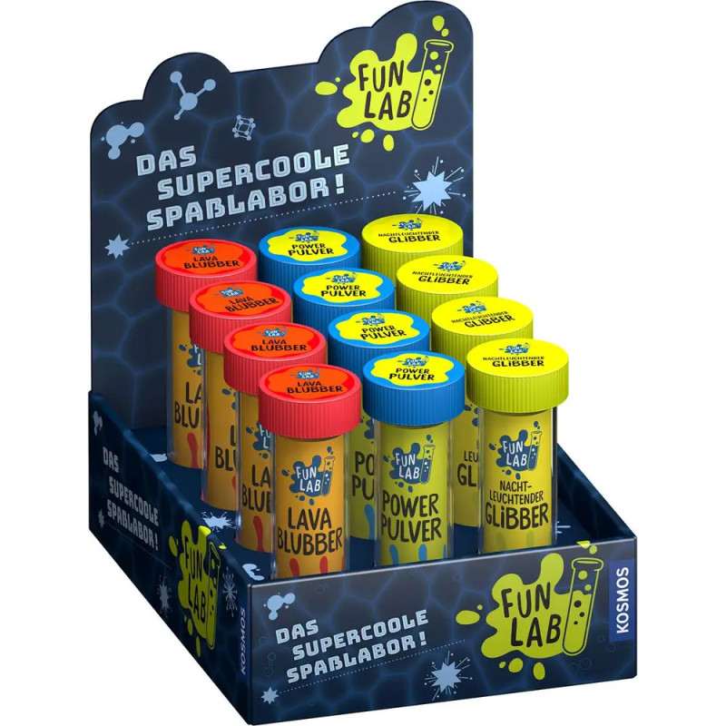 Fun Labs, sortiert