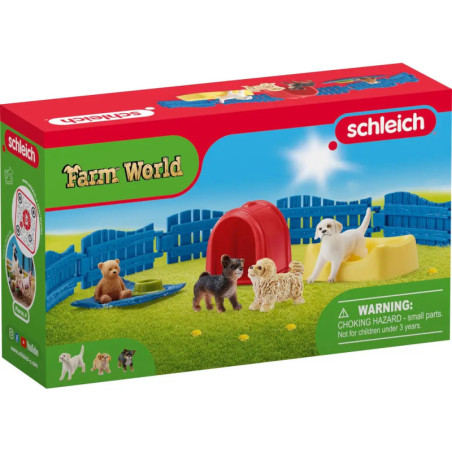 schleich® Farm World 42480 Welpenstube