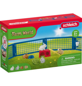 schleich® Farm World 42500 Zuhause für Kaninchen und Meerschweinchen