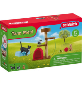 schleich® Farm World 42501 Spielspaß für niedliche Katzen