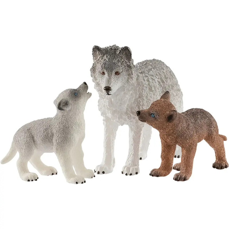 schleich® Wild Life 42472 Wolfsmutter mit Welpen