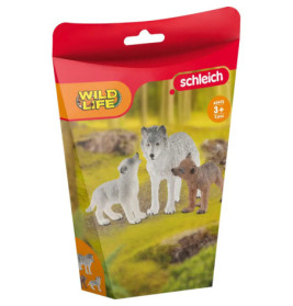 schleich® Wild Life 42472 Wolfsmutter mit Welpen