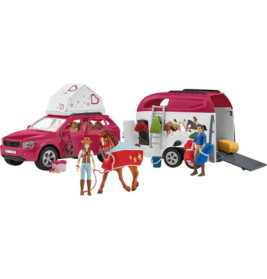schleich® Horse Club 42535 Abenteuer mit Auto und Pferdeanhänger