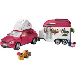 schleich® Horse Club 42535 Abenteuer mit Auto und Pferdeanhänger