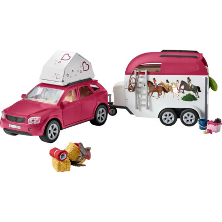 schleich® Horse Club 42535 Abenteuer mit Auto und Pferdeanhänger