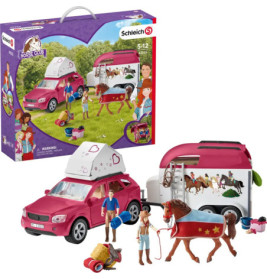 schleich® Horse Club 42535 Abenteuer mit Auto und Pferdeanhänger