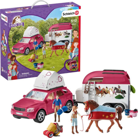 schleich® Horse Club 42535 Abenteuer mit Auto und Pferdeanhänger