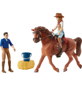 schleich® Horse Club 42535 Abenteuer mit Auto und Pferdeanhänger