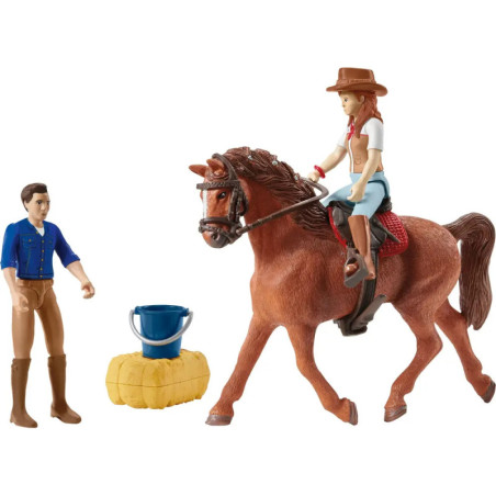 schleich® Horse Club 42535 Abenteuer mit Auto und Pferdeanhänger