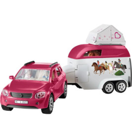 schleich® Horse Club 42535 Abenteuer mit Auto und Pferdeanhänger