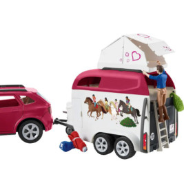 schleich® Horse Club 42535 Abenteuer mit Auto und Pferdeanhänger