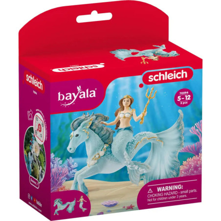 schleich® bayala® 70594 Meerjungfrau-Eyela auf Unterwasserpferd