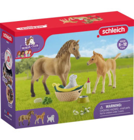 schleich® Horse Club 42432 Sarahs Tierbaby-Pflege