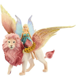 schleich® bayala® 70714 Elfe auf geflügeltem Löwe