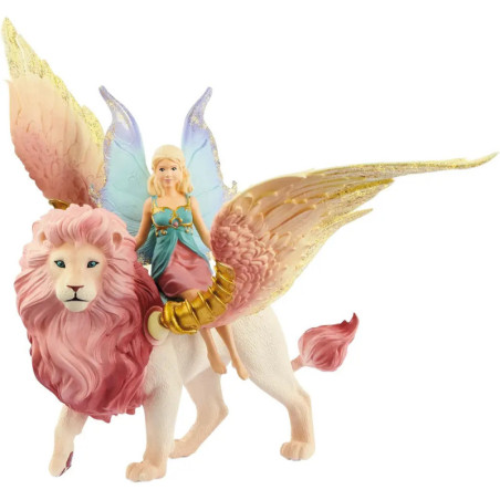 schleich® bayala® 70714 Elfe auf geflügeltem Löwe