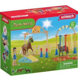 schleich® Farm World 42481 Pony Agility Training