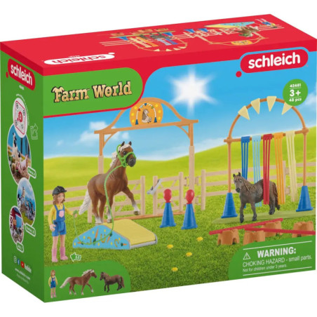 schleich® Farm World 42481 Pony Agility Training schleich® Farm World 42481 Pony Agility Training