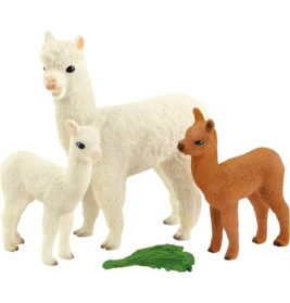schleich® Wild Life 42544 Alpakafamilie