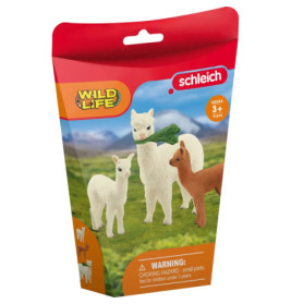 schleich® Wild Life 42544 Alpakafamilie