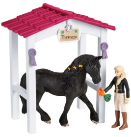 schleich® Horse Club 42437 Pferdebox mit Tori & Princess