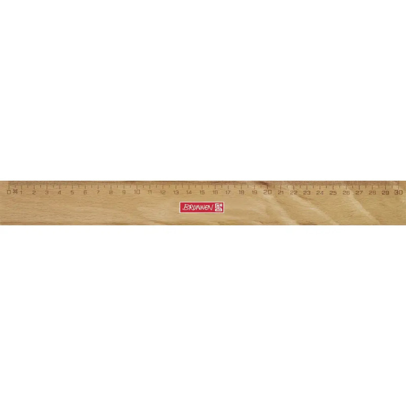 BRUNNEN 104974030  Holzlineal