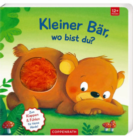 Mein 1. Guckloch-Fühlbuch: keiner Bär, wo bist du? (Fühl.&beg.)
