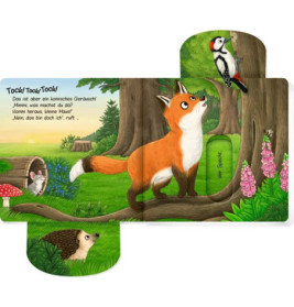 Komm heraus, kleine Maus! Bist du im Wald?