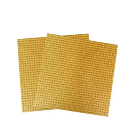 Open Bricks Baseplates 32x32 desert sand, 2 Stück