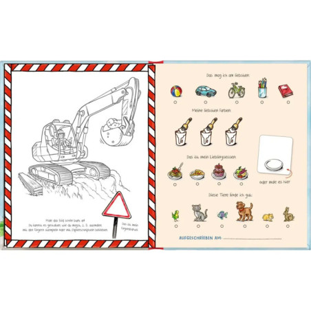 Freundebuch: Meine Kindergartenfreunde - Bunte Fahrzeuge Freundebuch: Meine Kindergartenfreunde - Bunte Fahrzeuge